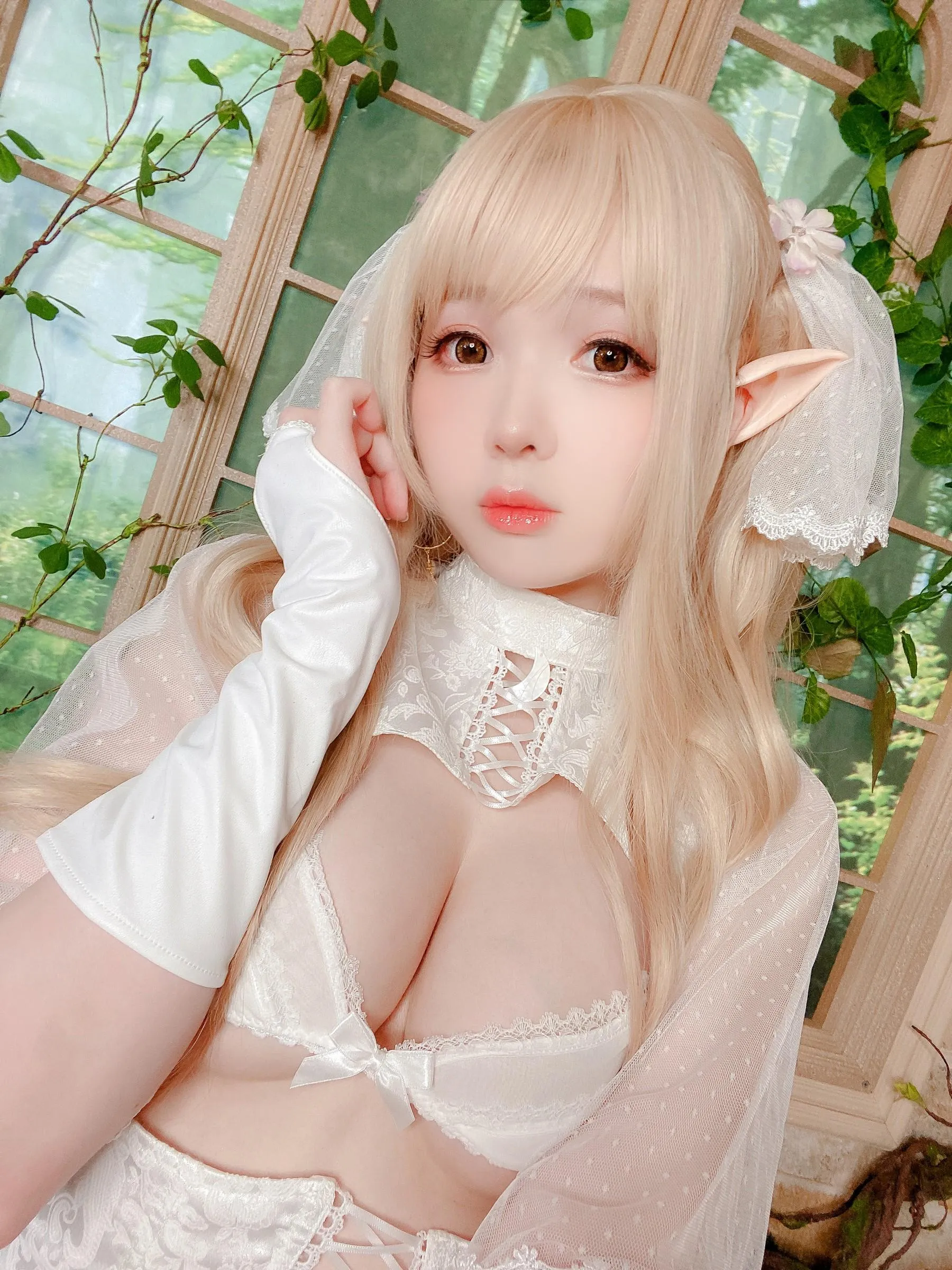 霜月shimo – NO.58 Fantia 2022年08月会员合集6期-2022-08-20 妖精 [21P]插图2